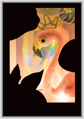 3D Набор для творчества Светящийся фламинго